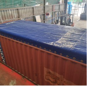 40ft Open top container with tarp - Cargo worthy