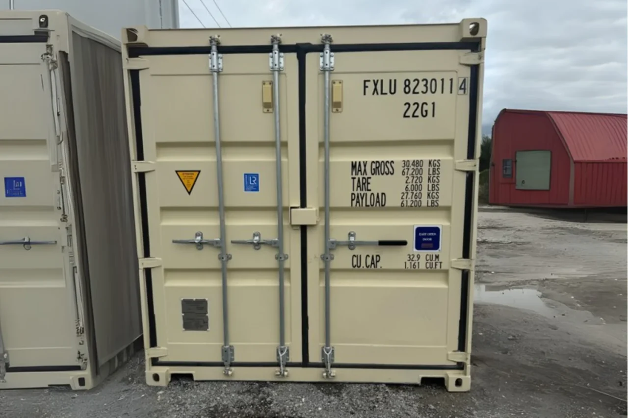 10' Standard 1-Trip ISO Certified Shipping Container