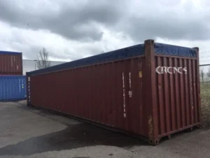 Used 40ft Open Top Container